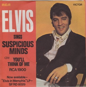 Suspicious Minds cover