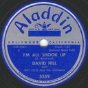 All Shook Up 78 rpm, Aladdin 3359, David Hill: original record label