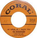 As Long As I Have You USA; The Modernaires featuring Paula Kelly; Coral 9-61949; original record label