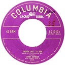 Known Only To Him; Stuart Hamblen; Columbia Sacred Series 4-21012-s; original record label