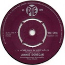 I'll Never Fall In Love Again, Lonnie Donegan, Pye 45.xx.1446: original record label