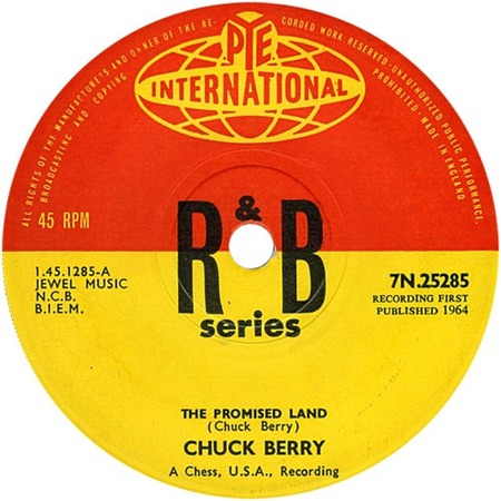 Promised Land, Chuck Berry, Pye International 7N.25285