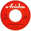 When The Snow Is On The Roses (as Der Weg ins Land der Liebe); Sonja Stadlin; Ariola 19 366 AT; original recording label