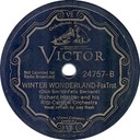 Winter Wonderland, Richard Himber and His Ritz-Carlton Orchestra, Victor 24757-B, original record label 