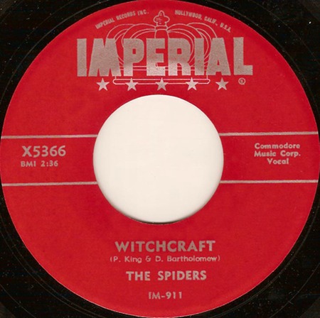 Witchcraft, The Spiders, Imperial X5366 IM-911: original recording label