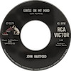 Original Recording Label of Gentle On My Mind by John Hartford