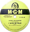 Original Recording Label of I Will Be True by Ivory Joe Hunter