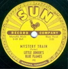 Original Recording Label of Mystery Train by Little Junior's Blue Flames