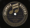 Original Recording Label of America The Beautiful by Henry Burr and Frank Croxton