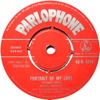 Original Recording Label of Portrait Of My Love by Matt Monro