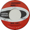 Original Recording Label of Suspicious Minds by Mark James
