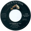 Original Recording Label of The Wonder Of You by Ray Peterson